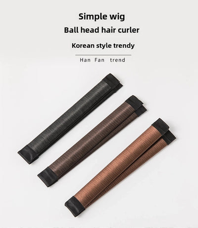 The new French curly hair treasure Net red ball head hair iron flower bud hair artifact hair accessories manufacturers