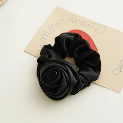 Women's Elegant Flower Cloth Hair Tie