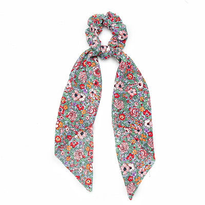 pastoral ditsy floral cloth flowers hair tie 1 piece
