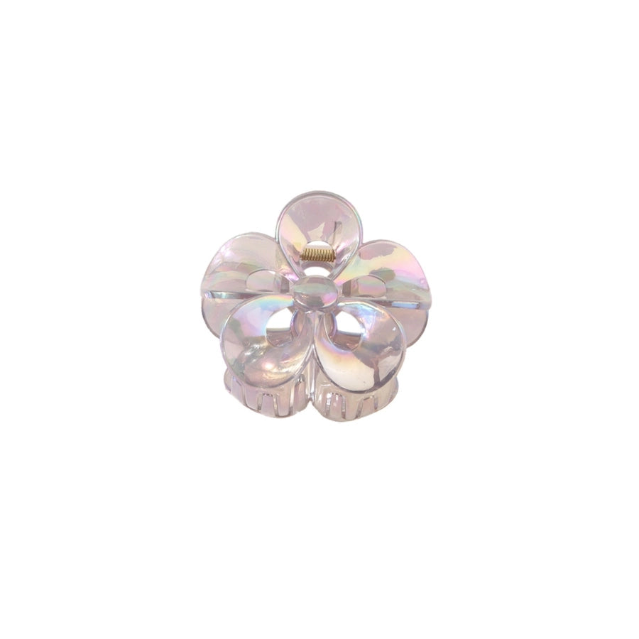 Women's Simple Style Classic Style Flower Plastic Resin Stoving Varnish Hair Claws