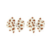Women's Korean Style Basketball Bow Knot Polyester Hair Clip