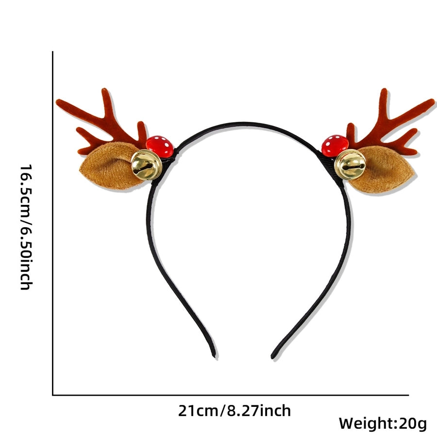 Christmas Cute Antlers Elk PET wool felt Iron