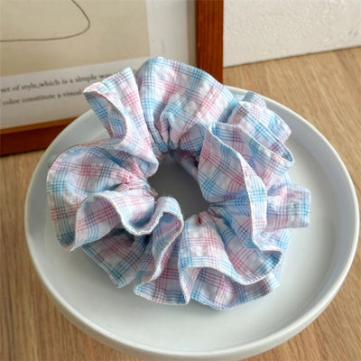 Women's Simple Style Classic Style Color Block Cloth Handmade Hair Tie