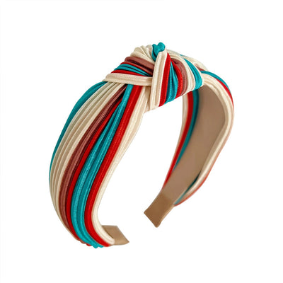 modern style multicolor cloth handmade hair band