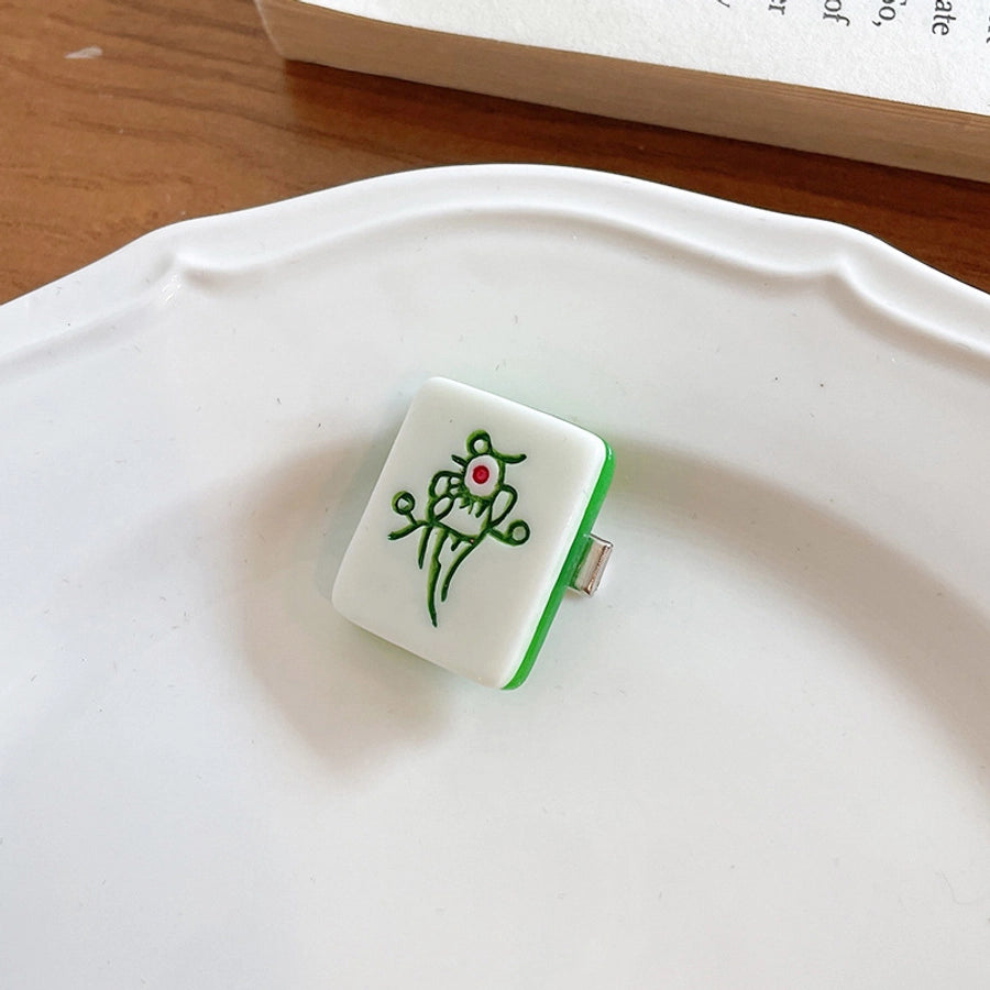 cute food alloy resin hair clip 1 piece