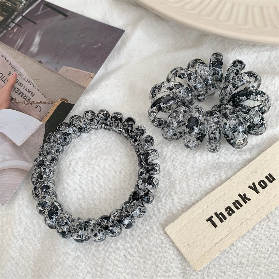 Women's Simple Style Classic Style Tie Dye Resin Hair Tie