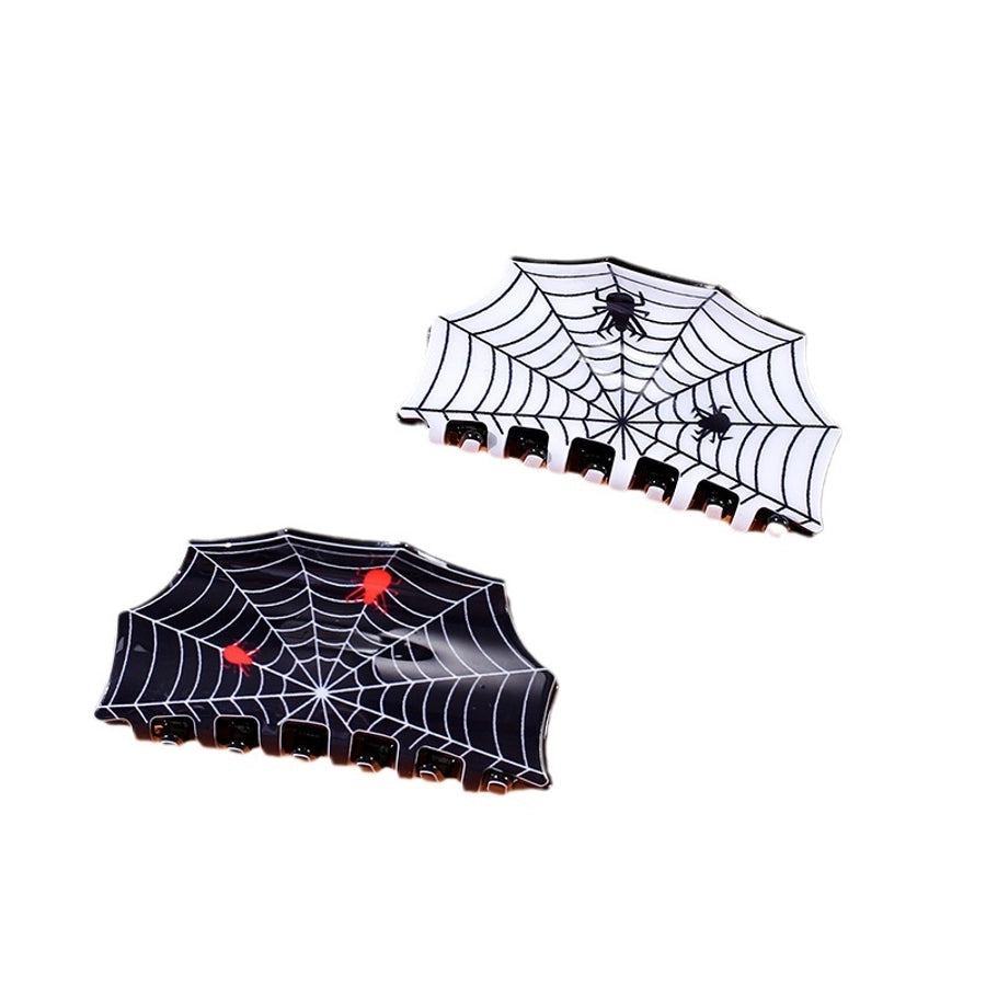 Halloween Casual Simple Style Women's Spider Spider Web Arylic Hair Claws