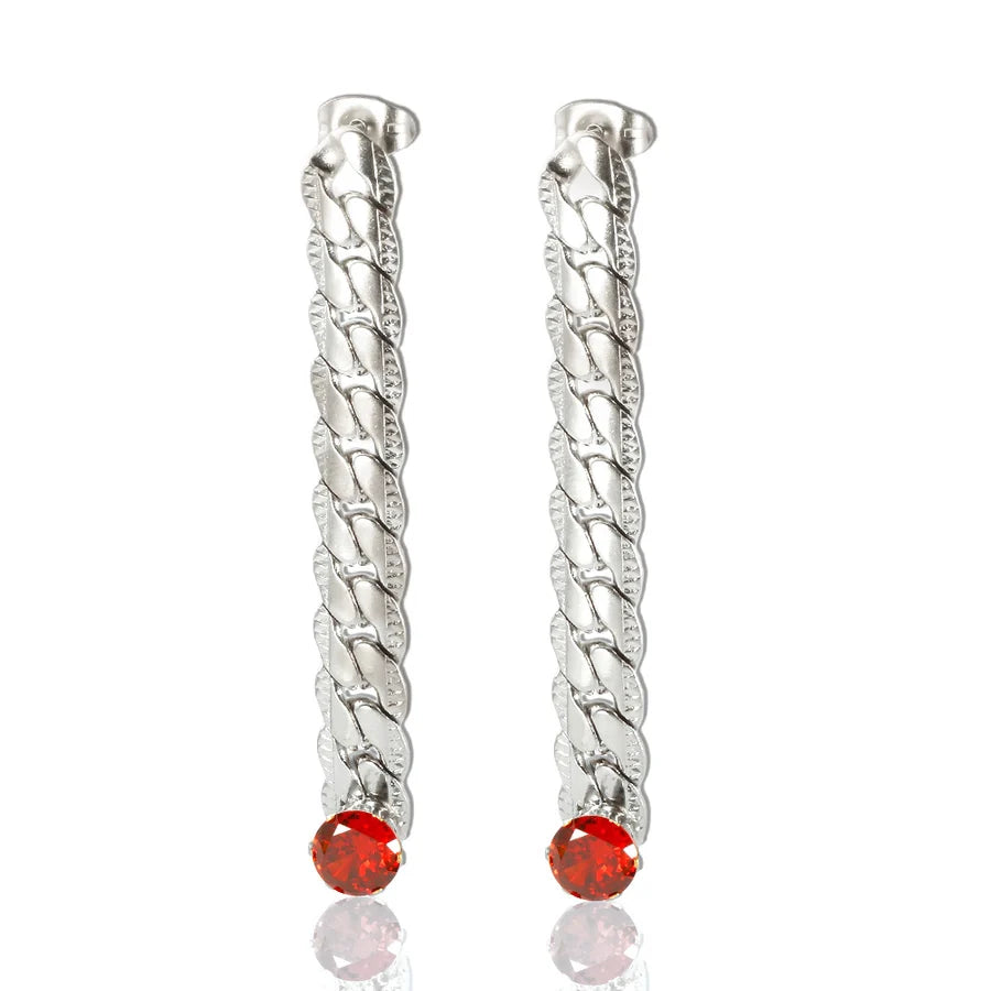 Jewelry Casual Simple Style Geometric 304 Stainless Steel Plating Bracelets Earrings Necklace