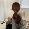 Women's Casual Simple Style Letter Flower Metal Hair Tie