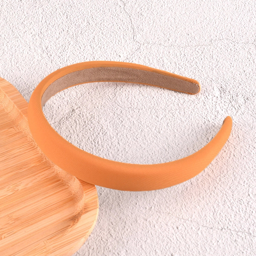 fashion candy color solid color sponge wide-sided headband