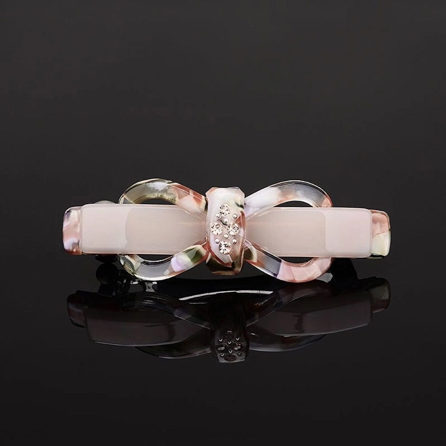 Women's Simple Style Bow Knot Acetic acid sheets Hair Clip