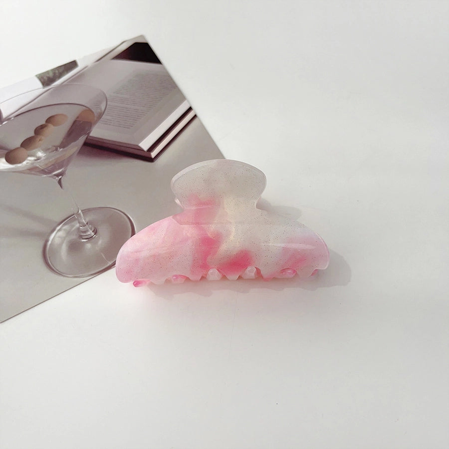 Women's Simple Style Classic Style Color Block Arylic Hair Claws