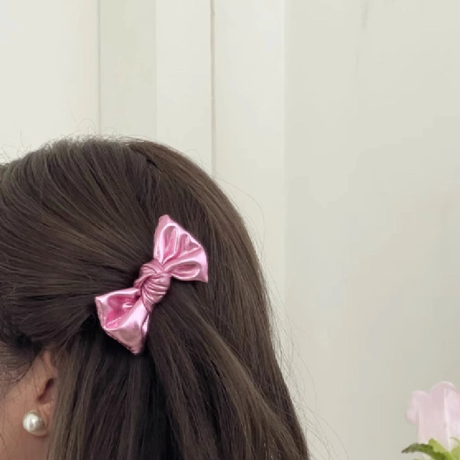 Women's Cute Bow Knot Polyester Bowknot Hair Clip