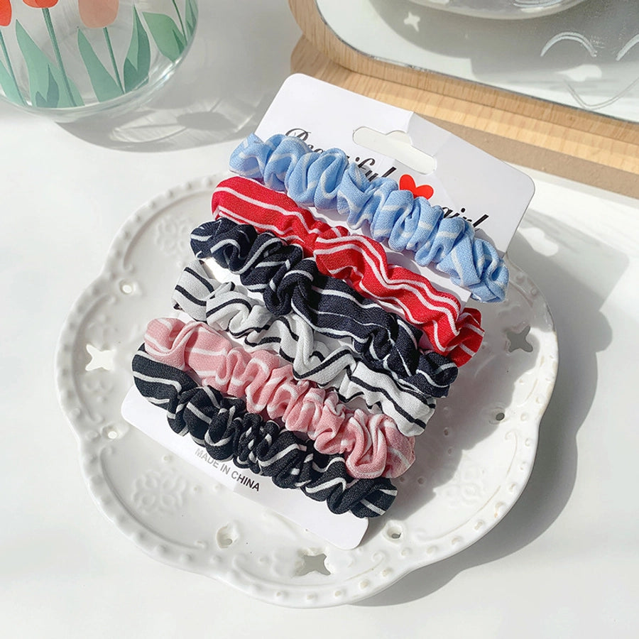 korean  color satin hair rope suit wild hair  scrunchies  ponytail head rope large intestine ring