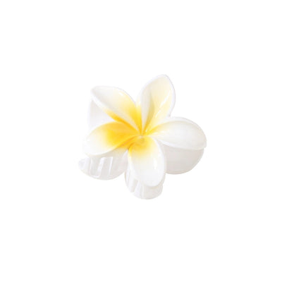 colorful egg flower hairpin flower gripper retro women's side gripper half gripper back head shark clip