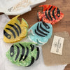 Women's Elegant Streetwear Fish Acetic acid sheets Hair Claws