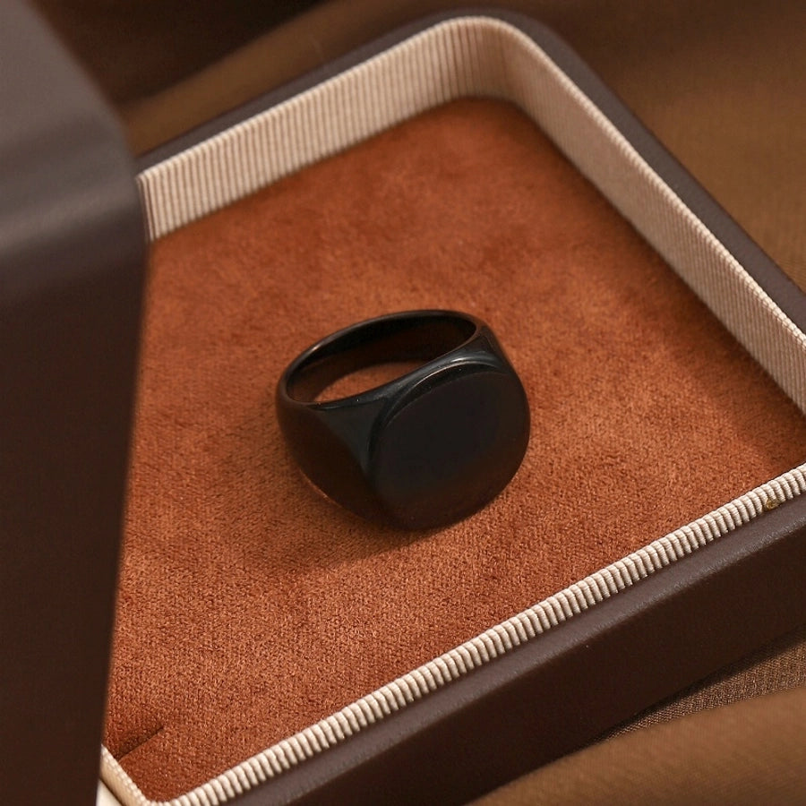 Jewelry Simple Style Streetwear Geometric 304 Stainless Steel Rings