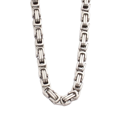 Jewelry Hip-Hop Commute Geometric 667 Stainless Steel Bracelets Necklace
