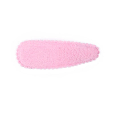 cute solid color alloy cloth hair clip 1 piece
