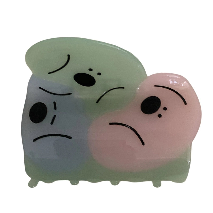 Women's Cute Dog Acetic acid sheets Hair Claws