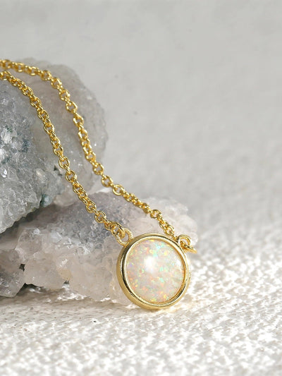 Copper Brass 18K Gold Plated Inlay Tortoise Geometric Animal Artificial Gemstones Zircon Necklace