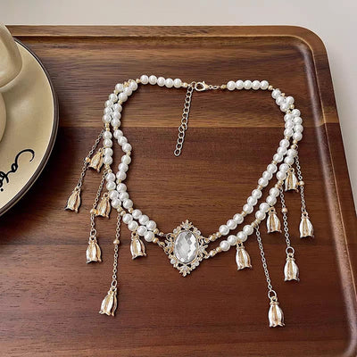 Women's Elegant Glam Geometric Alloy Resin Rhinestone Party Headpieces