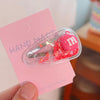 kid's cute cartoon fruit alloy rubber sequins hair clip