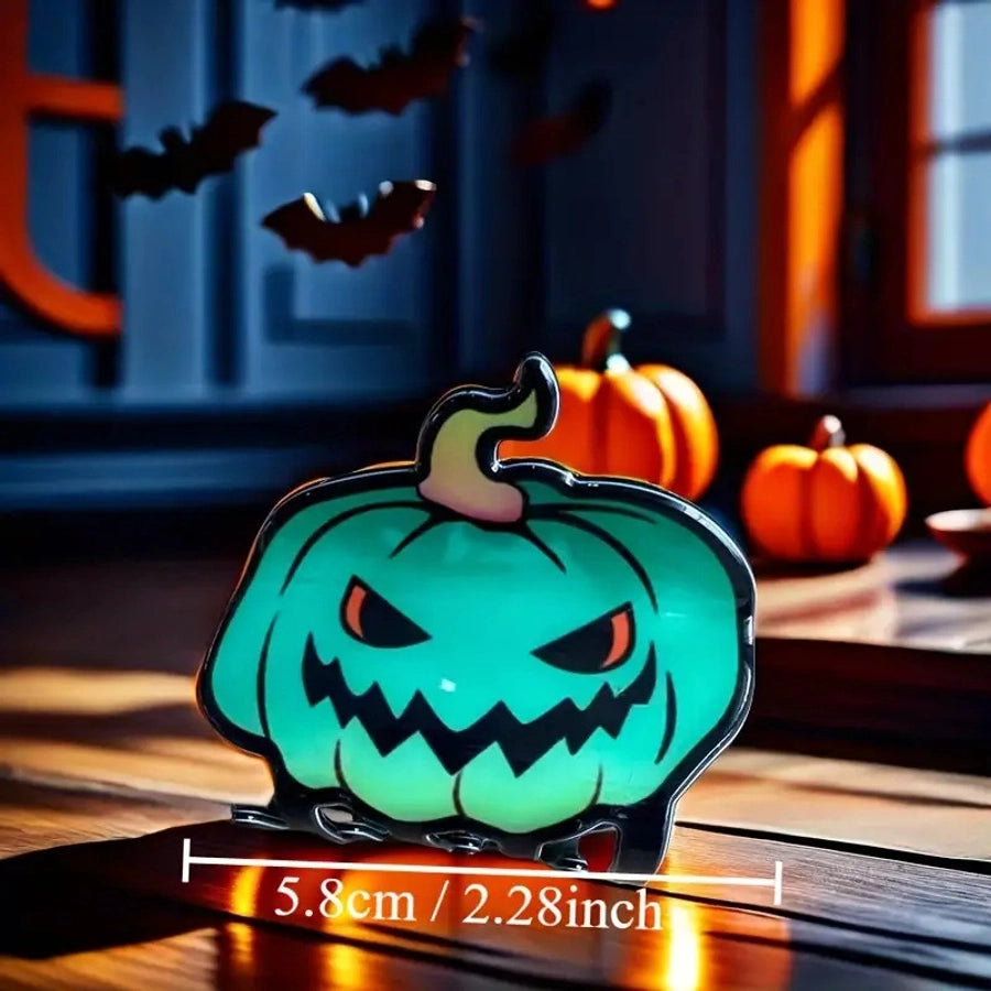 Halloween Hip-Hop Retro Funny Pumpkin PVC Holiday Daily