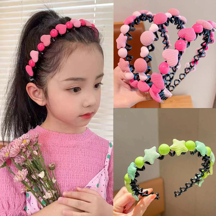 kid's cute cartoon fruit cloth hair band