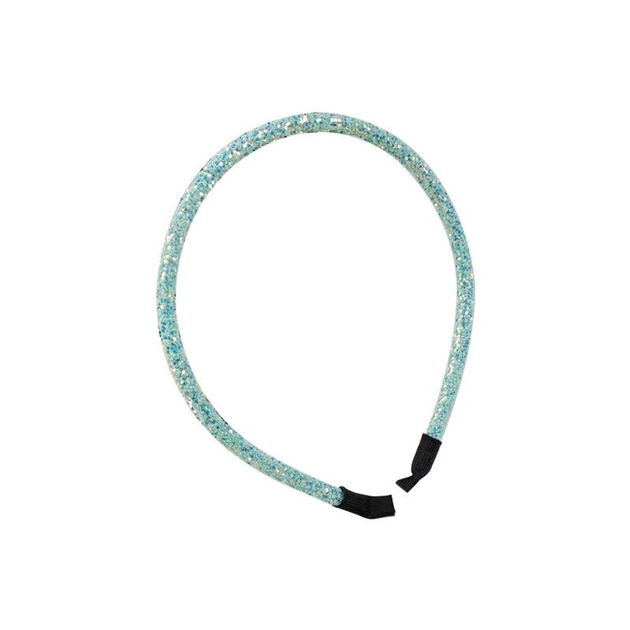 fashion youth vitality plastic sequins headband female color fine side wild headband girl heart hair accessories