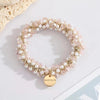 Women's Elegant Geometric Rhinestone Hair Tie