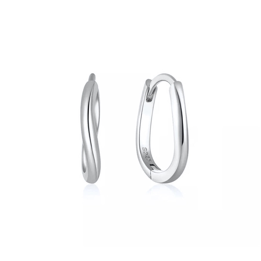 1 Pair Simple Style U Shape Plating Copper Earrings