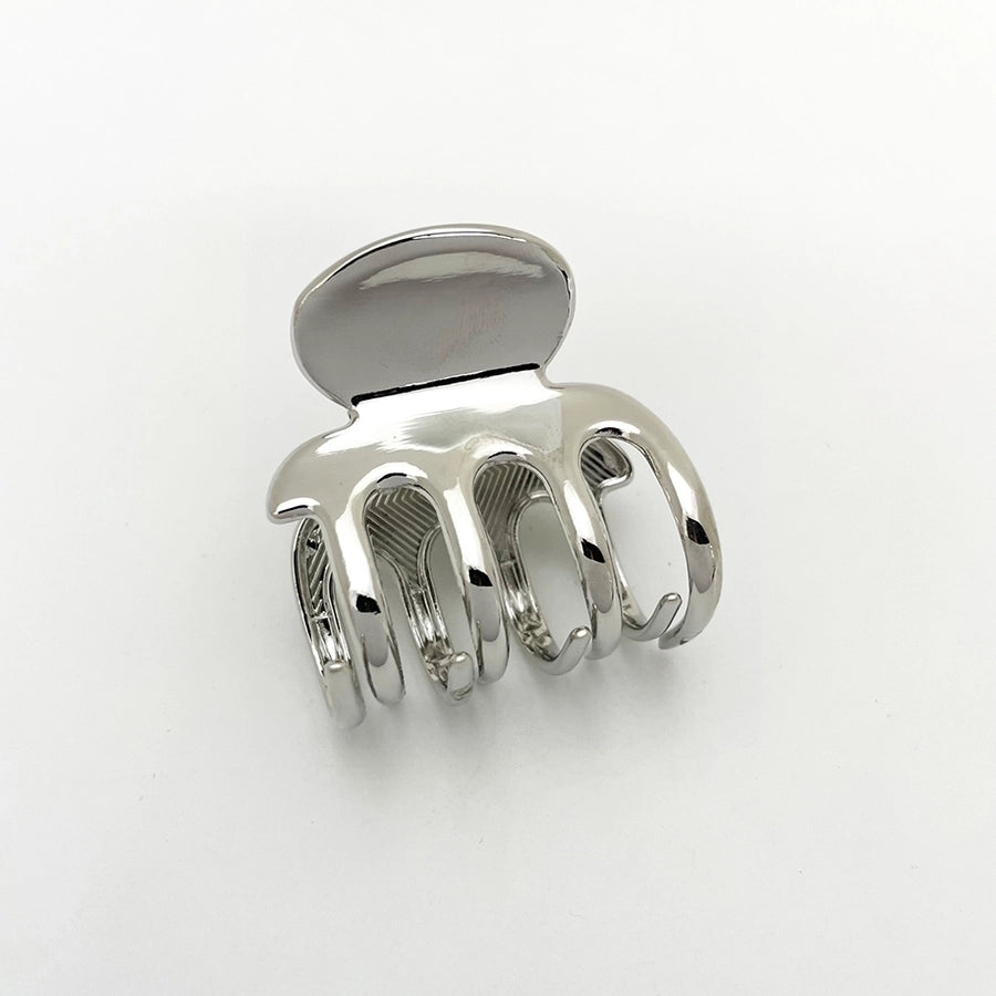 Women's Casual Simple Style Hexagon Alloy Hair Claws