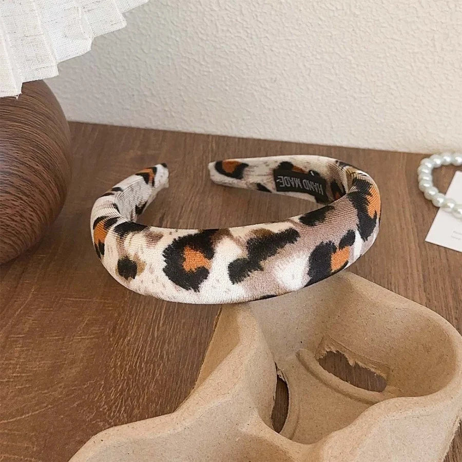 Sweet Streetwear Women's Leopard Cloth Hair Band