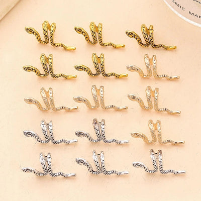 Women's Basic Modern Style Classic Style Snake Alloy Plating hair buckle