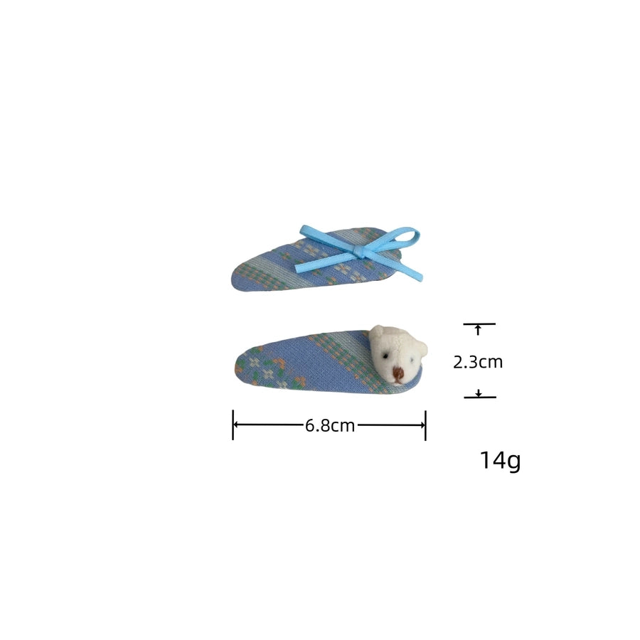 Women's Casual Elegant Streetwear Bow Knot Cloth Hair Clip Hair Band Hair Tie