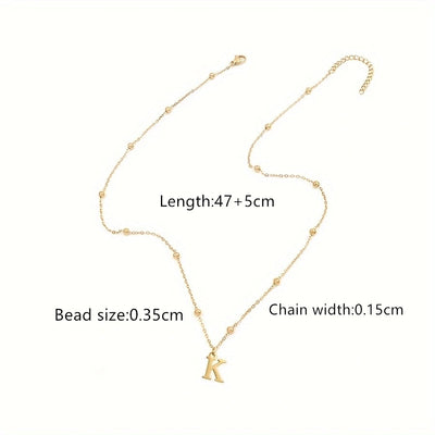 Jewelry Casual Classic Style Letter 201 Stainless Steel 304 Stainless Steel Pendant Necklace