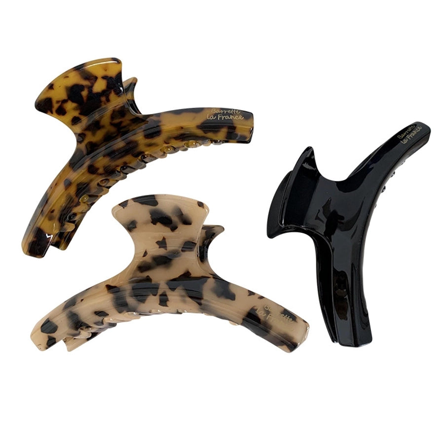 French Acetic Acid Curved Grab Clip Leopard Print Large Hair Hair Clip High-grade Female Hair Grab Hot Selling Accessories Yiwu Hair Accessories