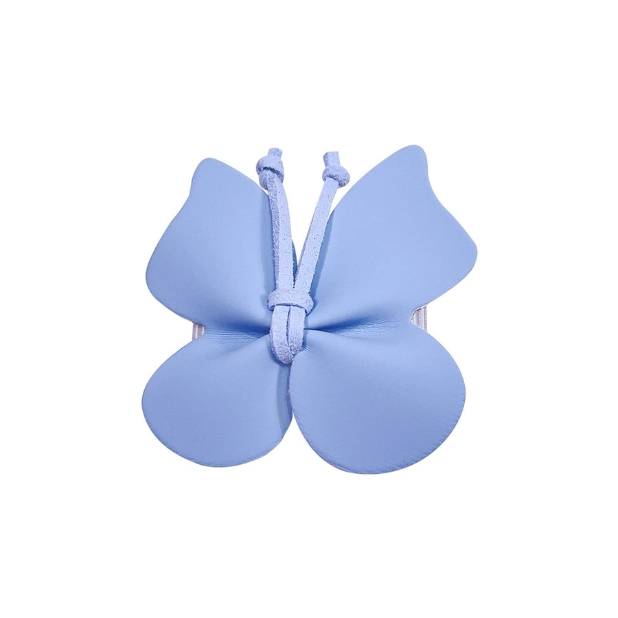 Girl'S Sweet Butterfly Pu Hair Clip