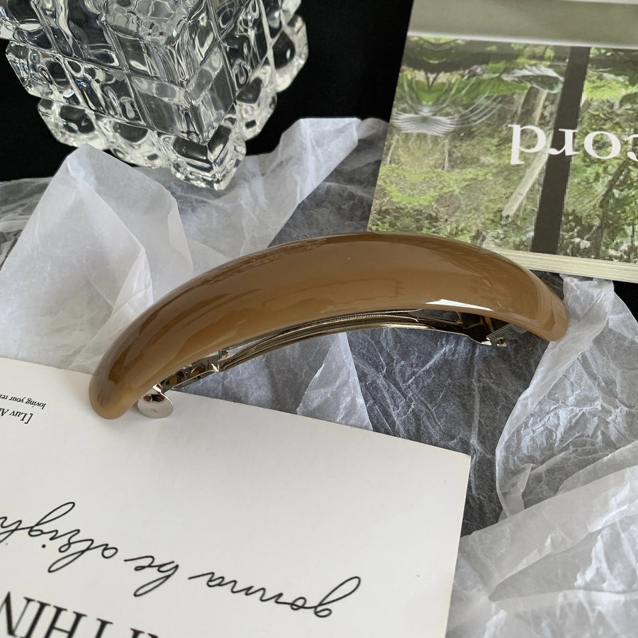 Women's Casual Elegant Simple Style Geometric Alloy Acetic acid sheets Hair Clip