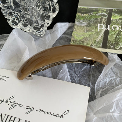 Women's Casual Elegant Simple Style Geometric Alloy Acetic acid sheets Hair Clip