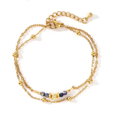 Semi-precious stone Handmade Geometric Bracelets