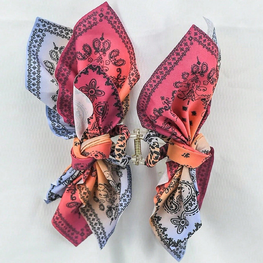 Women's Elegant Bow Knot Arylic Hair Claws