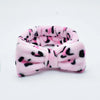 fashion stripe polka dots flannel bowknot hair band 1 piece