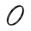 Jewelry Simple Style Geometric Titanium Steel Plating Rings