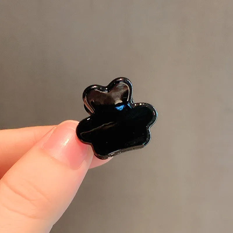 retro geometric transparent acrylic small catch clip wholesale nihaojewelry