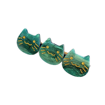 Women's Cute Cat Acetic acid sheets Hair Clip