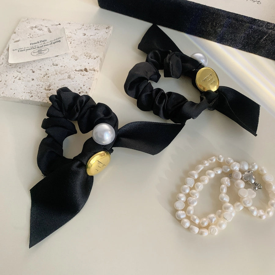 Women's Casual Simple Style Streetwear Bow Knot Cloth Hair Tie