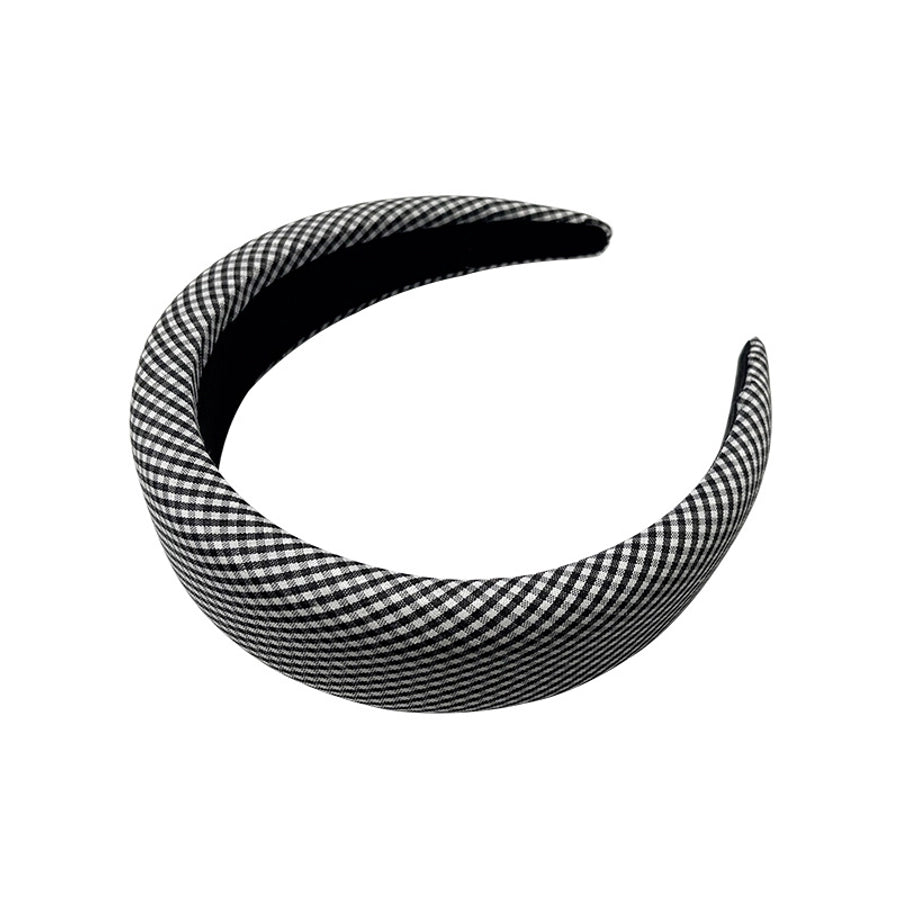 2021 new korean sponge headband female retro wide-side hair accessories female