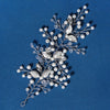 elegant princess lady flower artificial crystal artificial pearl hair band